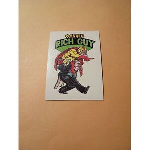 1983 General Mills Zero Heroes Trading Card Sticker Card Vintage #20